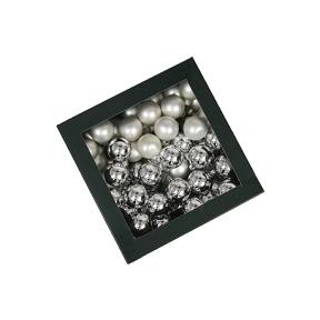 Boules verre argent combi ø 20 mm (x144)