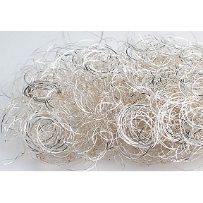 Cheveux d'ange fin argent 200grs
