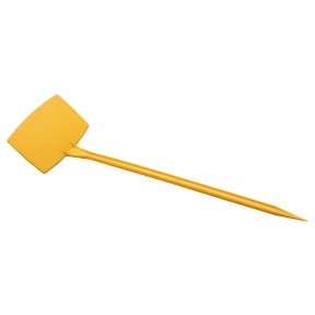 Etiquette prix 40 cm (x 12) jaune