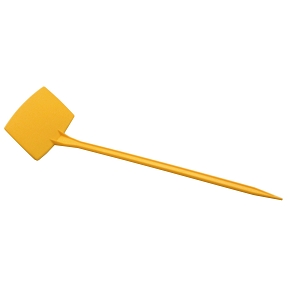 ETIQUETTE PRIX 50 CM (X 6) JAUNE 