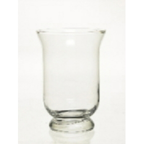 Vase verre hurricane ø 13.5 ht 19.5cm