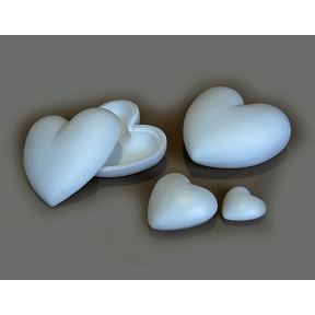 Coeur styropor 15 cm