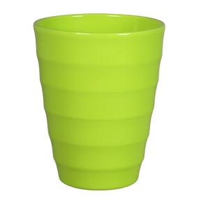 Cache-pot orchidée ribbel vert ø14 ht 17cm