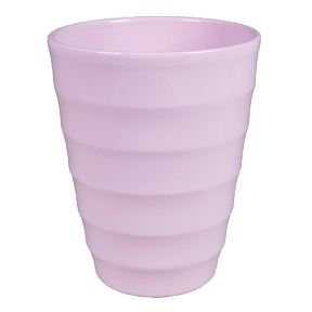 Cache-pot orchidee ribbel rose ø14 ht 17cm