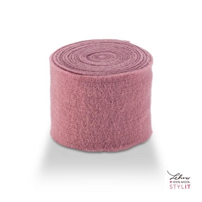 Rouleau laine vieux rose 7.5cm x 5m