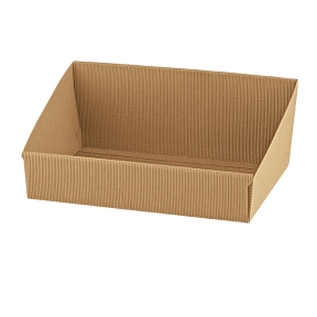 Coupe carton Onda Avana 31 x 24 cm, ht 10.5 cm