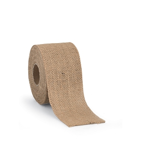 Ruban jute naturel 70 mm x 10 m