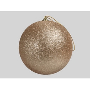 BOULE NOEL PAILLETEE CHAMPAGNE Ø 180MM