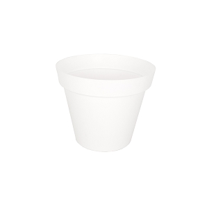 Pot capri blanc ø30 ht 27cm