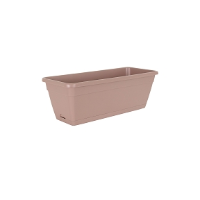 Jardinière venezia taupe 40 x 19.5  ht 16.5 cm+ soucoupe