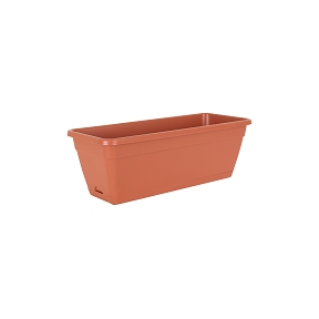 Jardinière venezia terre cuite 40 x 19.5 ht 16.5 cm + soucoupe