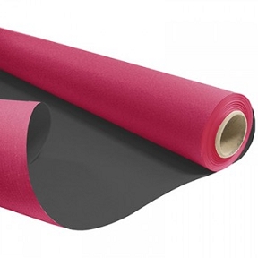 Bobine kraft duo rose-noir 0.80 x 40m