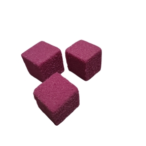 Mini cubes mouillables floride fuchsia 2cm x 2cm (300 grs)