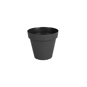 Pot capri anthracite ø35 ht 30.5cm