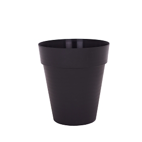 Pot capri haut anthracite ø40 ht 46cm