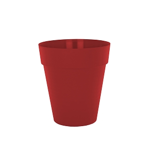 Pot capri haut rouge ø40 ht 46cm