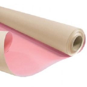 Bobine kraft duo beige-rose 0.80 x 40m