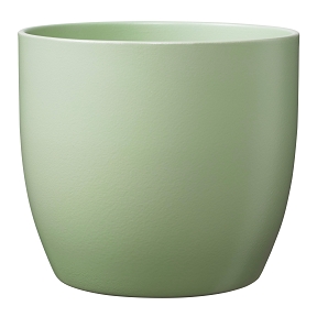 Cache-pot basel vert pastel ø21 ht20cm