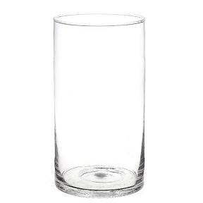 Vase verre asley cylindre ø15.5 ht 29cm