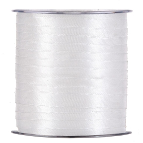 Ruban satin blanc 10mm x 100m