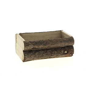 Coupe Bois Naturel 18 X 10 Ht 7cm