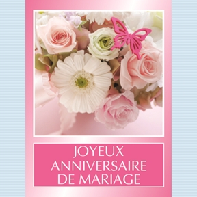 Etiquettes tendresse "joyeux anniversaire de mariage "