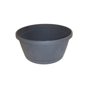 coupe plastique rumba anthracite ø22 + soucoupe