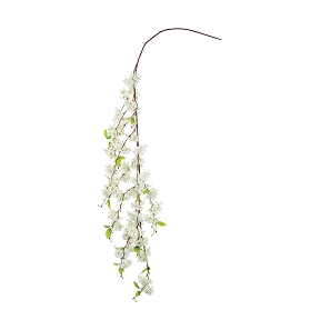 Chute fleurs crème ht 165cm