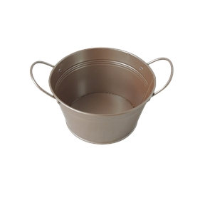 Coupe métal couleur avec anses