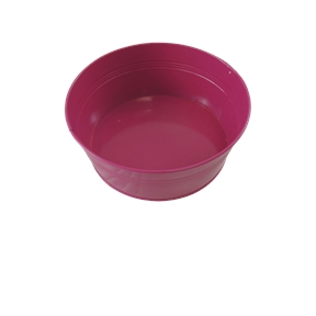 Coupe métal fuchsia ø 20 ht 7.5 cm