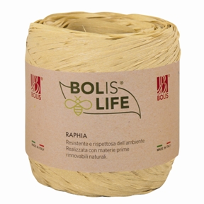 Raphia "Bolislife" Ecru Biodegradable X 200m