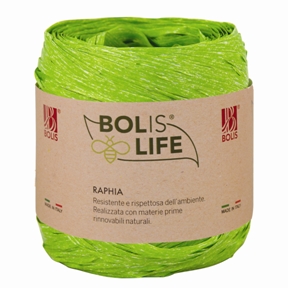 Raphia "Bolislife" Vert Pomme Biodegradable X 200m