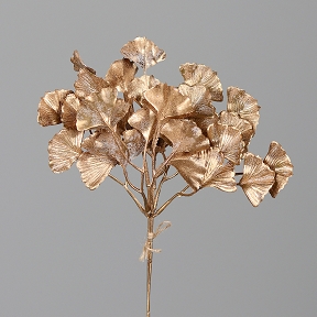 Branche Gingko Or 30 Cm (X3)