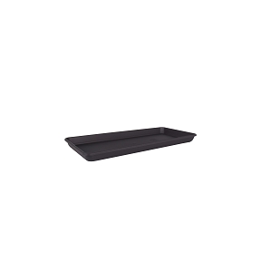 Soucoupe jardinière Venezia anthracite 90 x 36