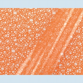Bobine polypro filets orange 0.70 x 50m