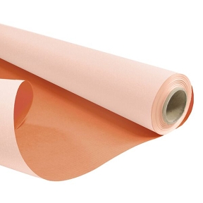 Bobine kraft duo rose-orange 0.80 x 40m