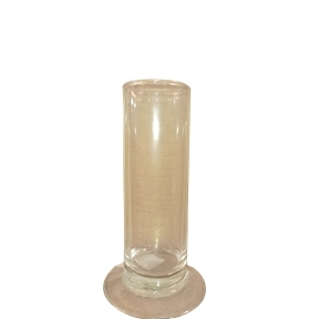 Vase verre soliflor ø3 ht 15cm