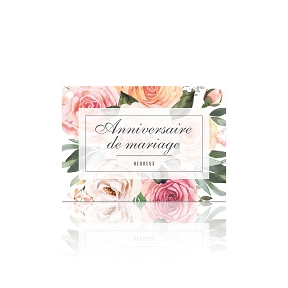 Cartes Jeso Amour "Heureux Anniversaire De Mariage"