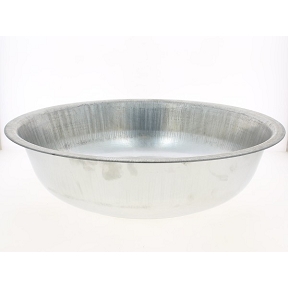 Bassine zinc ø53 ht 13cm