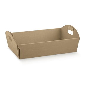 Coupe carton rectangle avana 220 x 155 ht 60mm