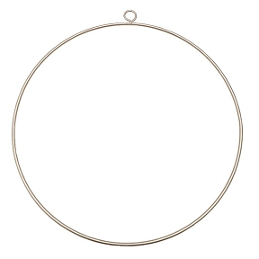Cercle métal or Ø30 cm