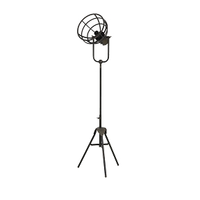Lampadaire Metal Gunar Ht 133 Cm Bronze