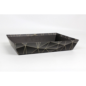 Coupe carton "geometrik " 27 x 20 ht 5cm