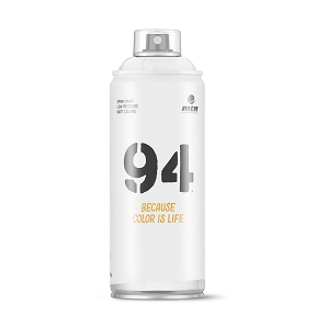 Spray Couleur Mat Blanc 400ml