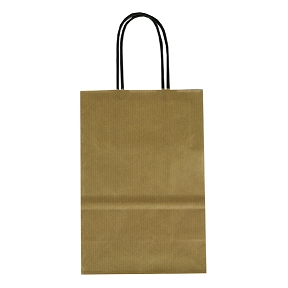 Sac kraft blanchi or 14 x 7 x 21 (x 25)