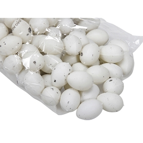 Boites Oeufs Plastique Blancs Ø3cm X 100