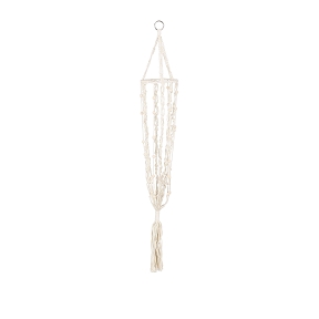 Macrame Blanc Casse Ht 100cm