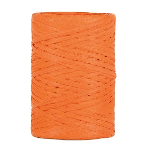 Bobine Raphia Orange 5mm X 100m