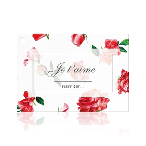 Cartes jeso amour "parce que je t'aime"