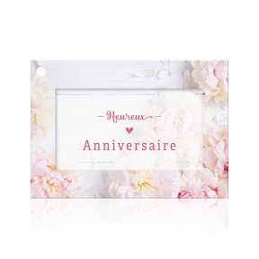 Cartes jeso fleur de fleur "heureux anniversaire"